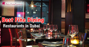Fine dining restaurants in Dubai