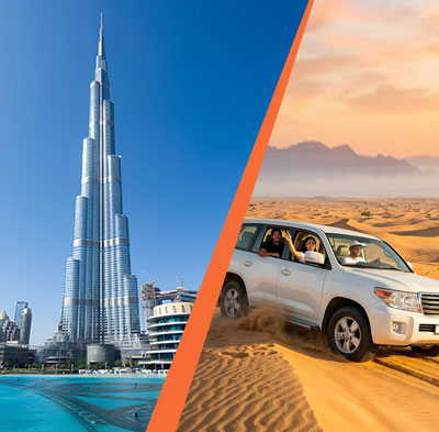 Dubai City with Desert Safari Combo Tour