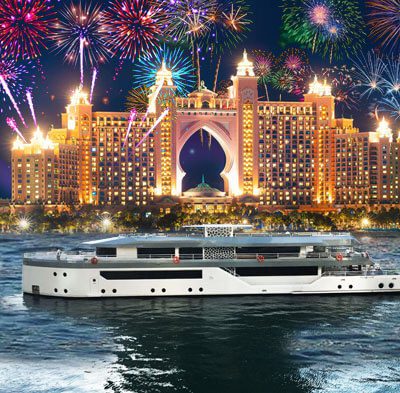 yacht new year dubai