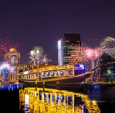 New Year Party in Dubai Creek