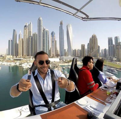 Dinner in the Sky Dubai