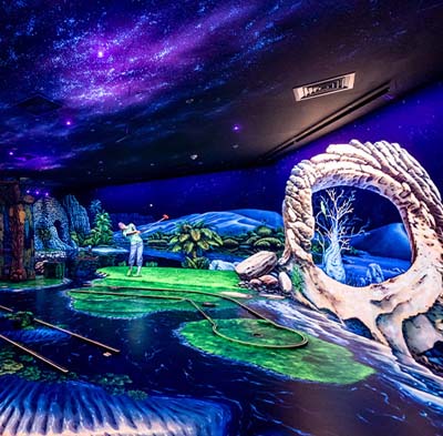 3D Blacklight Minigolf Dubai Tickets