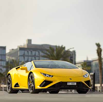 Lamborghini Huracan Evo for Rent in Dubai
