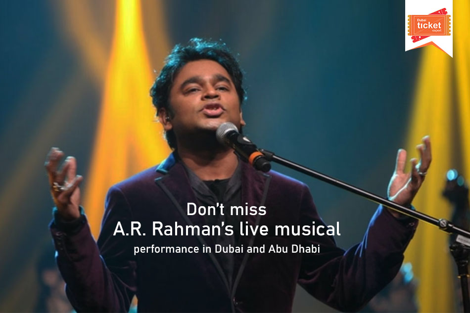 A.R. Rahman’s live musical performance in Dubai