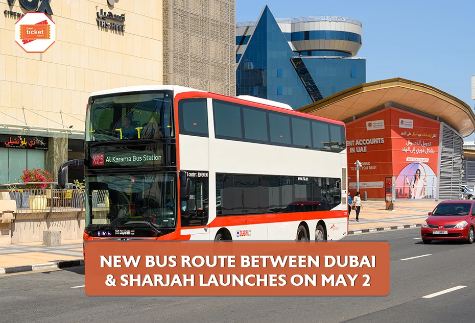 New Bus Route Between Dubai & Sharjah Launches on May 2