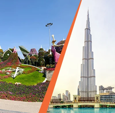 Burj Khalifa and Miracle Garden – Combo Tickets