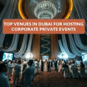Hosting Corporate and Private Events