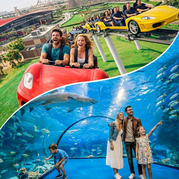 Ferrari World and National Aquarium Abu Dhabi Combo Tickets