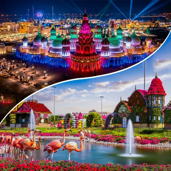 Global Village with Miracle Garden Combo Tickets