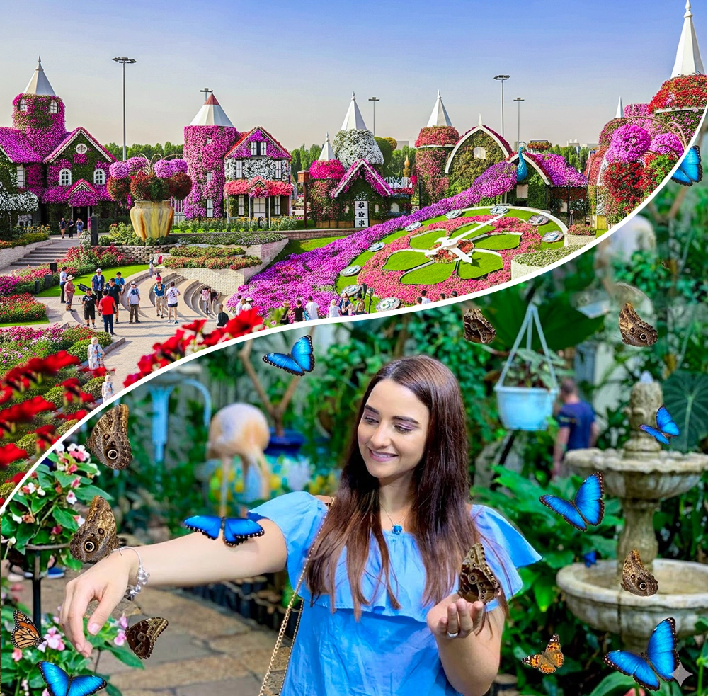 Miracle Garden and Butterfly Garden Combo Tickets