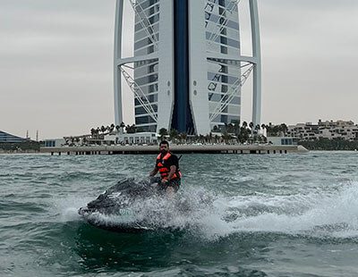 Jet Ski Riding Jumeirah Beach